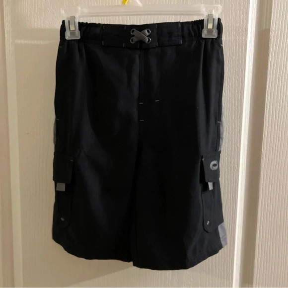 O’Rageous BOYS swim-shorts size 10/12 black NWOT - Picture 1 of 8